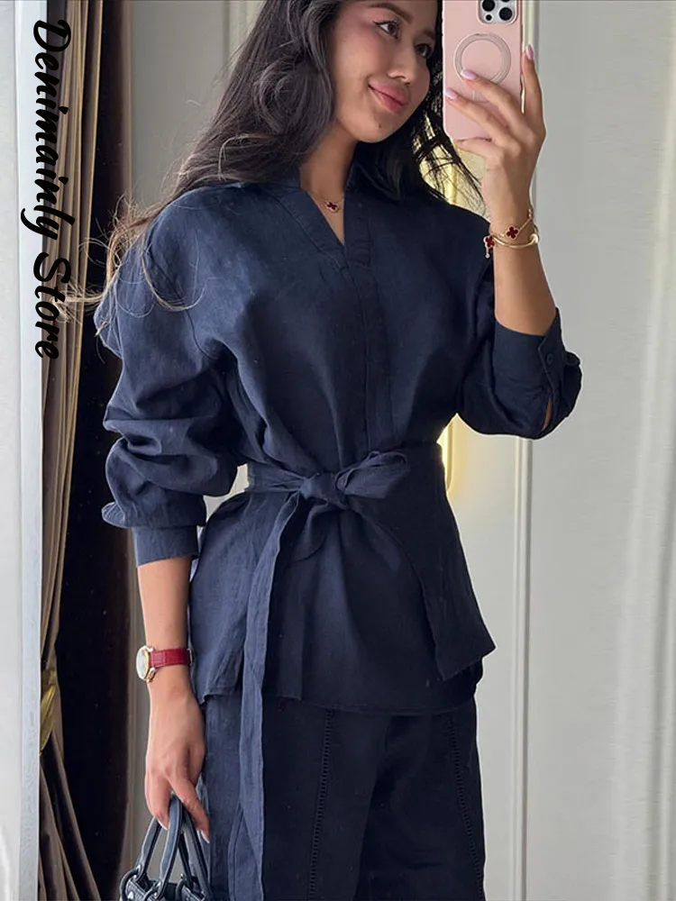 Casual Women's Linen Pants Set - Summer Linen Clothing For Women recension och pris