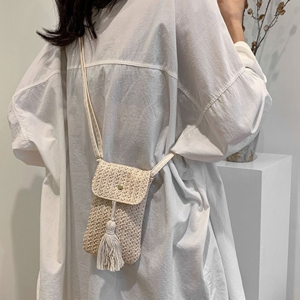 Fashion Weaving Straw Woven Ha - Beach Bag Straw recension och pris