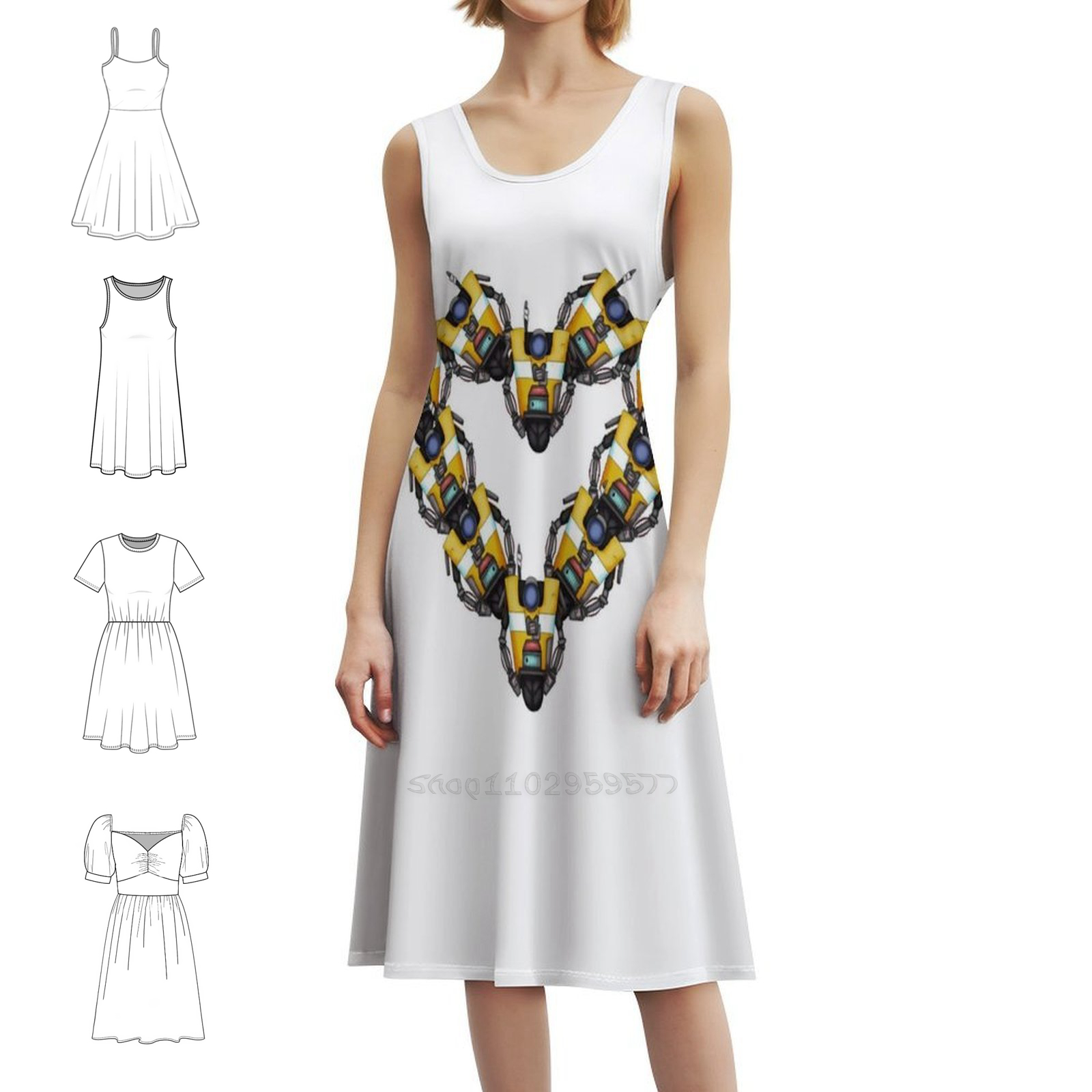 Claptrap Heart Sexy Vacation D - Summer Clothing Vacation recension och pris
