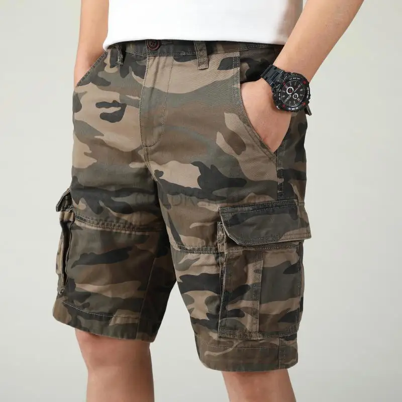 Camouflage Cargo Shorts for Me - Vintage Summer Clothing Brand recension och pris
