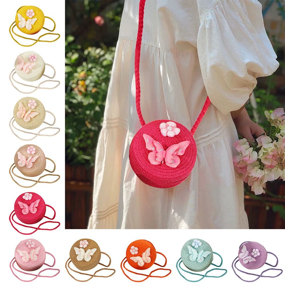 Round Shape Straw Bag Princess - Beach Bag Straw recension och pris