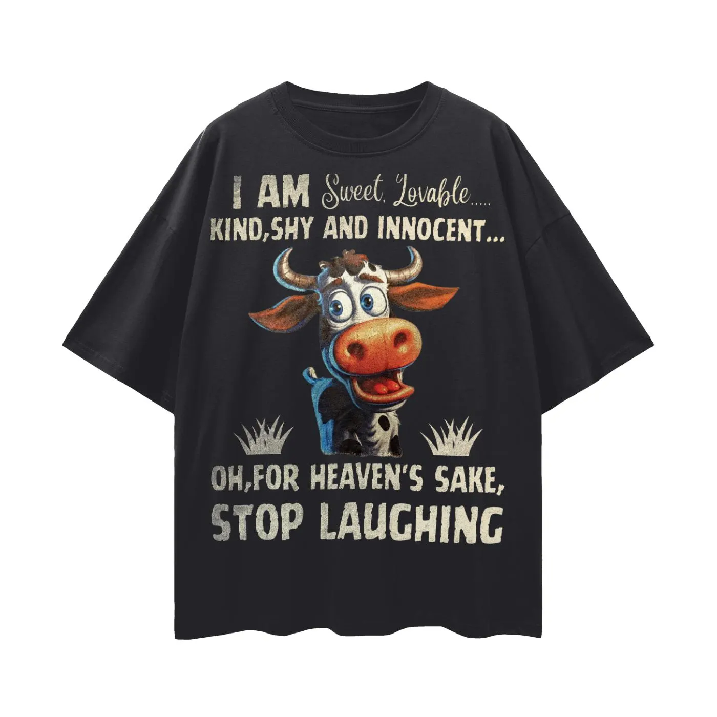 Loveable Cow Clipart Shirt Fun - Summer Clothing Clipart recension och pris