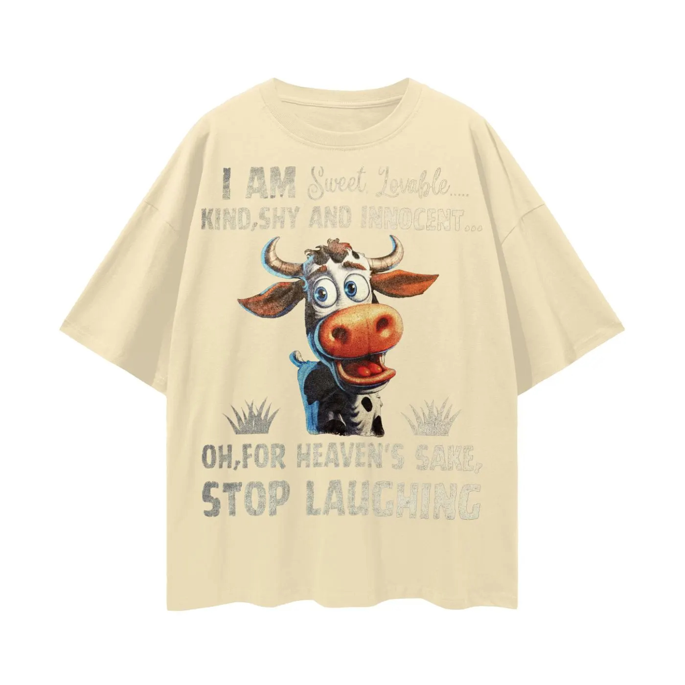Loveable Cow Clipart Shirt Fun - Summer Clothing Clipart recension och pris