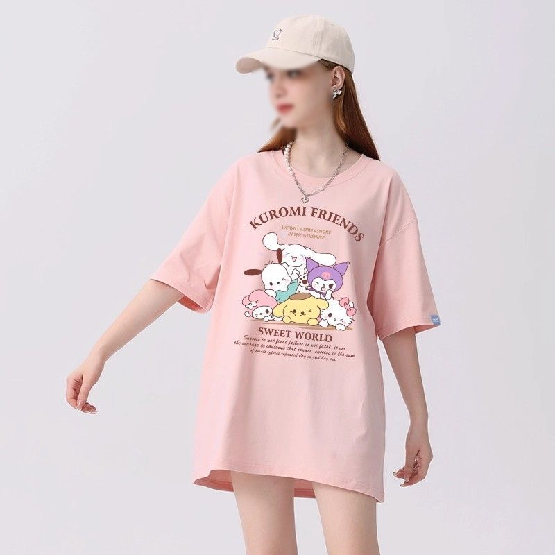 Sanrio Cinnamoroll Yk2 T-Shirt - Summer Clothing Cheap recension och pris