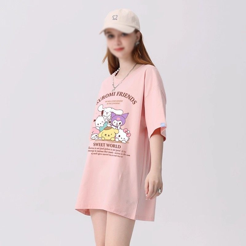 Sanrio Cinnamoroll Yk2 T-Shirt - Summer Clothing Cheap recension och pris